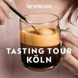 Die Nespresso Vertuo Tasting Tour im MediaPark