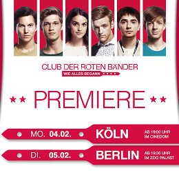 Filmpremiere: Club der roten Bänder – Wie alles begann