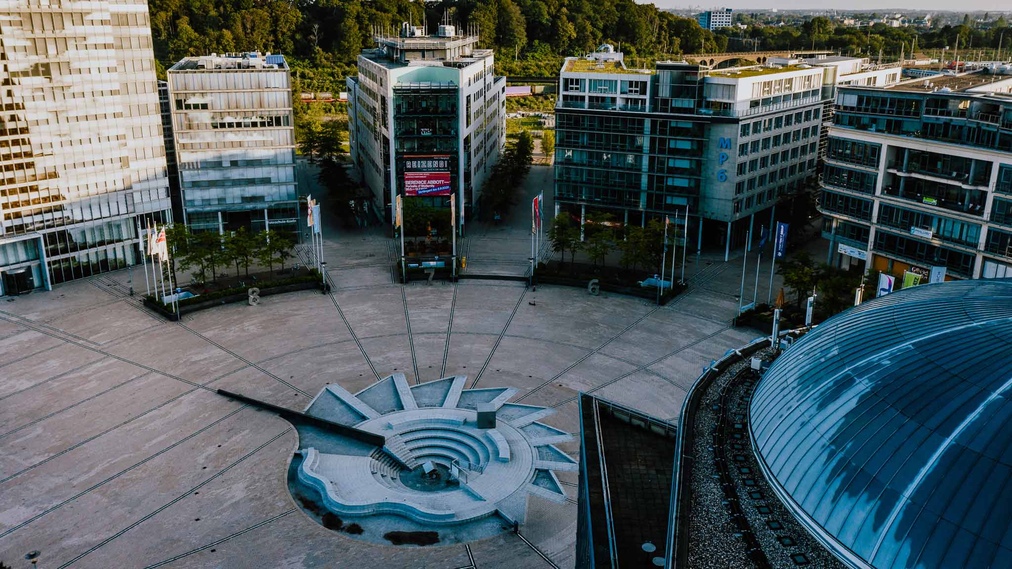 Die Gebäude im MediaPark